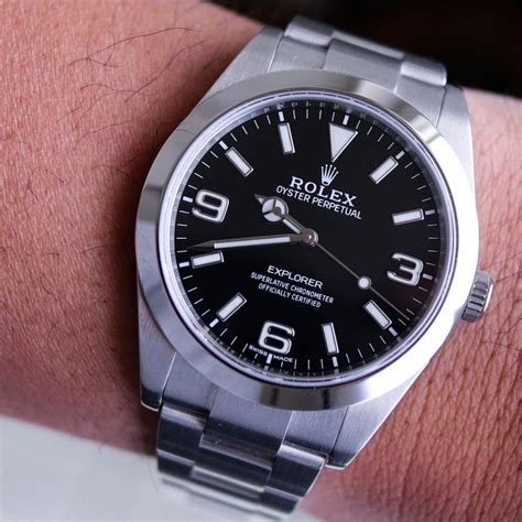 rolex explorer 1 2017|Rolex explorer 1 price.